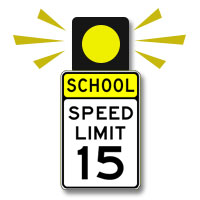 School Zone Sign