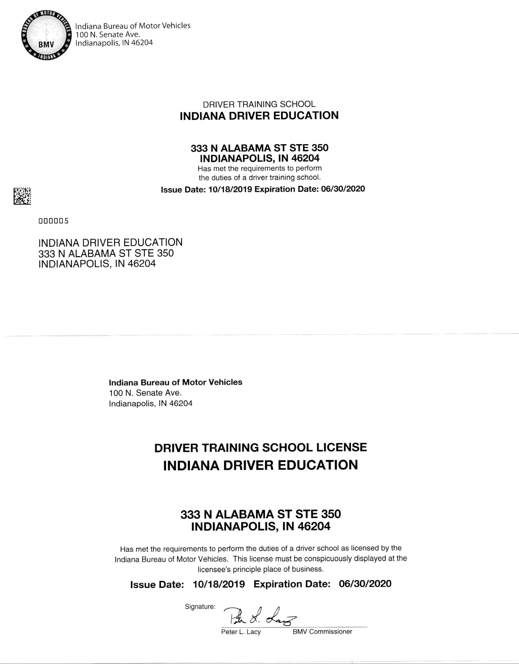 free blank indiana drivers license template